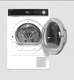 Sharp - KD-NHH8S8GW3-DE - Wärmepumpenrockner - 8 Kg - -Hoovery Geschaft 031e59ecd5778aab351c72eec86d89c4