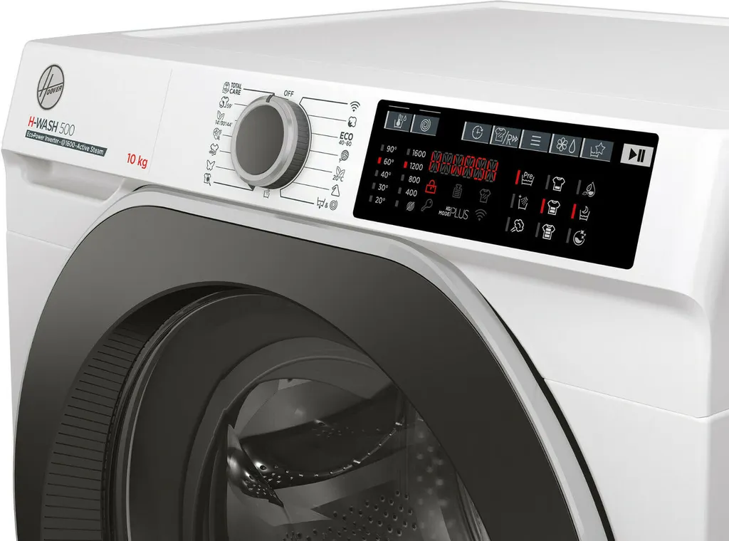 HOOVER Waschmaschine Frontlader HWQ 610AMBS/1-S 10kg 1600 U/min 6 HOOVER Waschmaschine Frontlader HWQ 610AMBS/1-S 10kg 1600 U/min – Bild 4