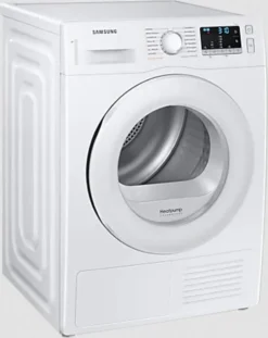 Samsung Wärmepumpentrockner DV80TA020TE/EG, Wechselbarer Türanschlag, Knitterschutz, Optimal Dry, Komfort 2-in-1-Filter, Super Kurz ‘35, 8 Kg, Weiß -Hoovery Geschaft 0722f0edecc620287c5f3358175fb8d3