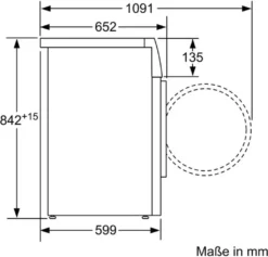 Siemens IQ700 WT47W5W0 Wärmepumpentrockner - Weiß -Hoovery Geschaft 092c5f588a52c74bef9cbf58c69707ca