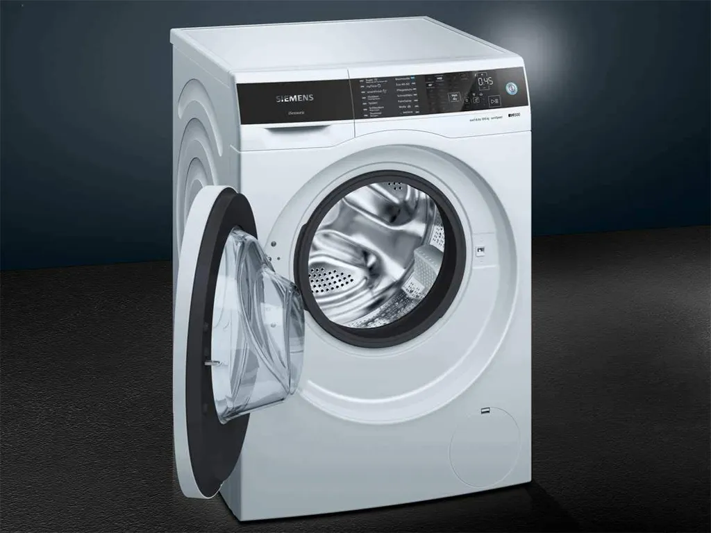 Siemens WD14U512 IQ500 Waschtrockner / 10 Waschen /6 Kg Trocknen / C / 1400 U/min / SpeedPack Wash + Dry / Outdoor Imprägnieren / IQdrive Motor 4 Siemens WD14U512 IQ500 Waschtrockner / 10 Waschen /6 Kg Trocknen / C / 1400 U/min / SpeedPack Wash + Dry / Outdoor Imprägnieren / IQdrive Motor – Bild 2