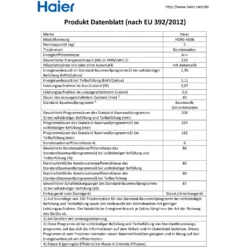 Haier HD90-A636 Wärmepumpentrockner Mit 9 Kg Fassungsvermögen -Hoovery Geschaft 0ce44bcd53a06645b04893c5a33b172a