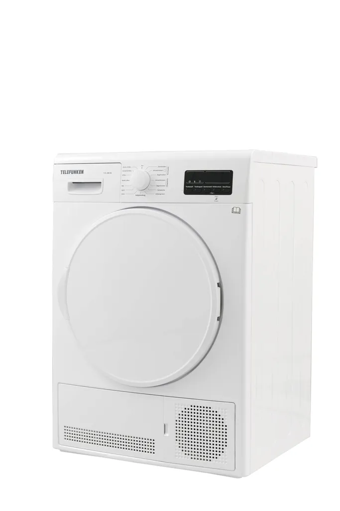 Telefunken T-11-300-W Kondenstrockner / 7kg / B/Knitterschutz/Reversierende Trommelbewegungen / 15 Programme 5 Telefunken T-11-300-W Kondenstrockner / 7kg / B/Knitterschutz/Reversierende Trommelbewegungen / 15 Programme – Bild 3