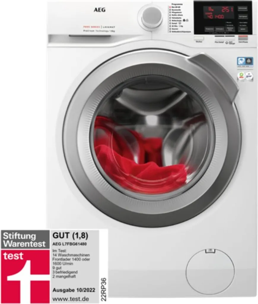 AEG - L7FBG61480 - Waschmaschine - 8 Kg 3 AEG - L7FBG61480 - Waschmaschine - 8 Kg