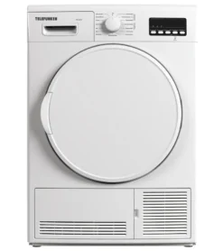 Telefunken T-K9-10-W Kondenstrockner / 9kg Trockner Mit 15 Programmen, Knitterschutz & Reversierenden Trommelbewegungen, Weiß