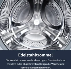 Telefunken W-9-1400-B Waschmaschine (9 Kg / 1400 U/Min) Mit LED Display, Mengenautomatik, Dosierungsautomatik, Inverter Motor 17 Telefunken W-9-1400-B Waschmaschine (9 Kg / 1400 U/Min) Mit LED Display, Mengenautomatik, Dosierungsautomatik, Inverter Motor -Hoovery Geschaft 1b17ef260a33238f44efa3fe222fbc3c