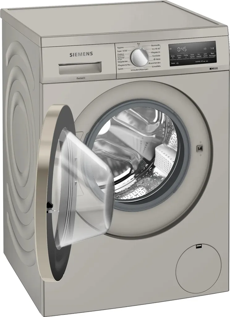 Siemens IQ500 WU14UTS9 Waschmaschine Frontlader 9 Kg 1400 RPM A Silber, Edelstahl 12 Siemens IQ500 WU14UTS9 Waschmaschine Frontlader 9 Kg 1400 RPM A Silber, Edelstahl – Bild 10