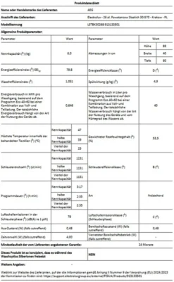 AEG - L5TBK30268 - Toplader - 6 Kg -Hoovery Geschaft 4030cc549d38ee09c507e15a5eeadb54