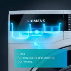Siemens WM14VE43 IQ800 Waschmaschine / 9kg / A / 1400 U/min / I-Dos-Dosierung / Smart Home Kompatibel Via Home Connect / AntiFlecken-System -Hoovery Geschaft 41bb269a77e40af91c8f3674251834cd