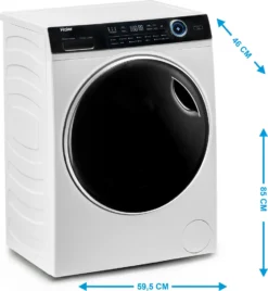 Haier HW70-B14979 Waschmaschine 7 Kg Vollwasserschutz Refresh Dampf Funktion -Hoovery Geschaft 44c0bc75ce72a34c731284c53e2ffb93