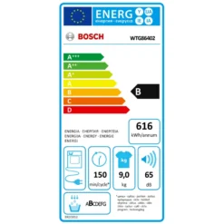 Bosch Serie 6 WTG86402 Kondenstrockner - Weiß -Hoovery Geschaft 47cb516cbca879c870d23ed82c02a169