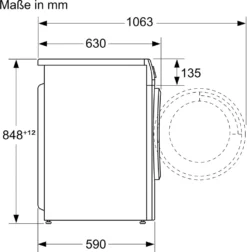 Siemens WN34A140 Waschtrockner - Weiß -Hoovery Geschaft 5353819392c68fb213a295c8b08b3b32