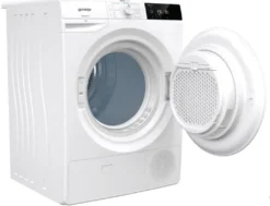 Gorenje DE 8B Kondenstrockner - Bis 8 Kg Fassungsvermögen - StableTech - AutoDrain - LED-Display - 16 Programme - Knitterschutz - Kindersicherung - Weiß -Hoovery Geschaft 54c499e7adb31f470dfdf7943f38c07e