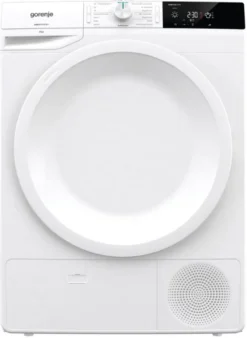 Gorenje DE 8B Kondenstrockner - Bis 8 Kg Fassungsvermögen - StableTech - AutoDrain - LED-Display - 16 Programme - Knitterschutz - Kindersicherung - Weiß -Hoovery Geschaft 5a069106bf85e144e581ddb3e4e18406