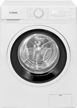 Hoovery Geschaft 40 Bomann WA 7193 Waschmaschine, 9kg, 15 Waschprogramme, 1.400 U/min.(max), LED-Display, Kindersicherung, Hygiene Pro, Weiß