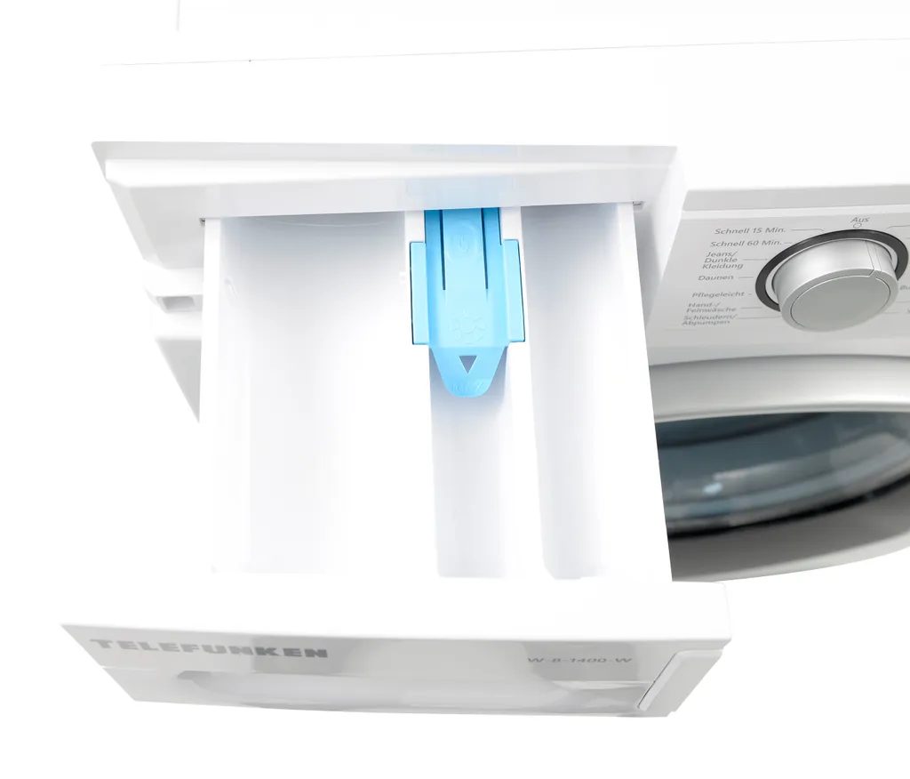 Telefunken W-8-1400-W Waschmaschine (8 Kg / 1400 U/Min) Mit LED Display, Mengenautomatik Und Überlaufschutz 7 Telefunken W-8-1400-W Waschmaschine (8 Kg / 1400 U/Min) Mit LED Display, Mengenautomatik Und Überlaufschutz – Bild 5