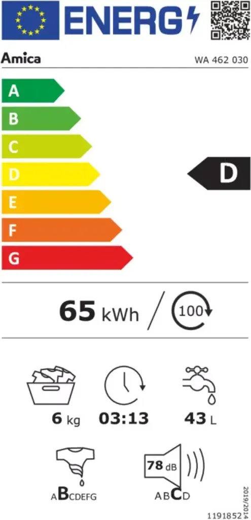 AMICA WA 462 030 Waschautomat 4 AMICA WA 462 030 Waschautomat – Bild 2