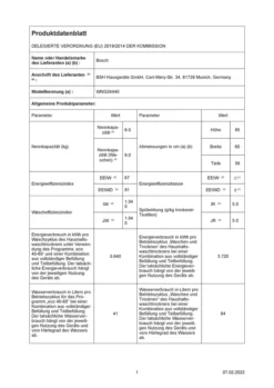Bosch Serie 6 WNG24440 Waschtrockner - Weiß -Hoovery Geschaft 71de1ee5f5780325a7b64c12d6fa549f