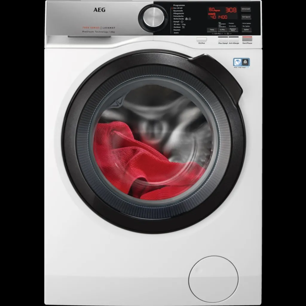 AEG Waschmaschine 7000 PROSTEAM® 8kg 1400U/min Aqua Control L7FS74489 3 AEG Waschmaschine 7000 PROSTEAM® 8kg 1400U/min Aqua Control L7FS74489
