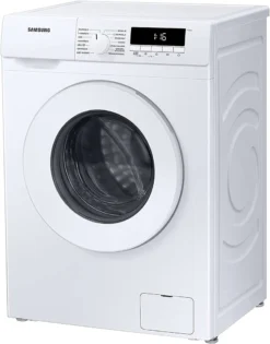 Samsung WW81T304PWW/EG Waschmaschine, 8 Kg, , 1400 U/min, SLIM Platzsparer - Nur 47 Cm Tief, Digital Inverter Motor, Trommelreinigung, Aquastop, Geräusch -Hoovery Geschaft 778d32e36fa672376ca5af3b21c12785