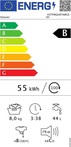 HOOVER Waschmaschine Toplader H3TFMQ48TAMCE-84 8kg 1400 U/min -Hoovery Geschaft 78374344631e879f3bad803ad637929e