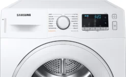 Samsung Wärmepumpentrockner DV80TA020TE/EG, Wechselbarer Türanschlag, Knitterschutz, Optimal Dry, Komfort 2-in-1-Filter, Super Kurz ‘35, 8 Kg, Weiß -Hoovery Geschaft 7a1c685802c415d1bdc4f867f0a9578e