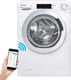 Candy CSWSQ485TWMCE-84 Waschtrockner - Weiß -Hoovery Geschaft 8dfd24b5252dbda00ced6dc7effc651b