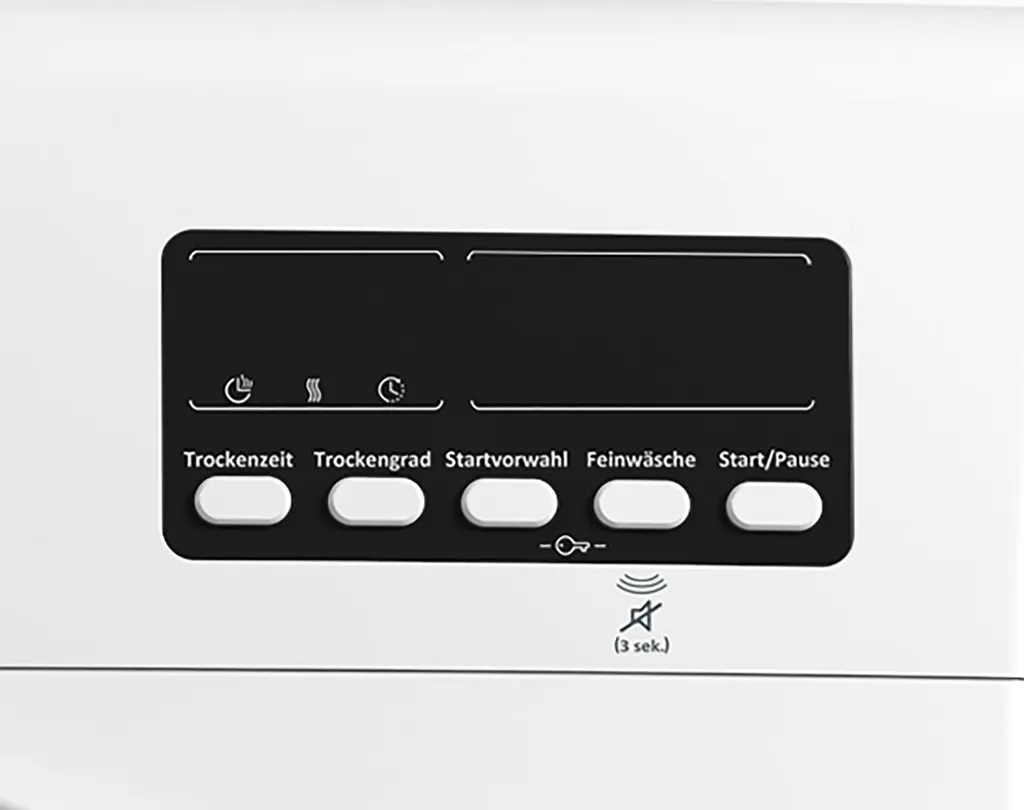 Telefunken T-K9-10-W Kondenstrockner / 9kg Trockner Mit 15 Programmen, Knitterschutz & Reversierenden Trommelbewegungen, Weiß 9 Telefunken T-K9-10-W Kondenstrockner / 9kg Trockner Mit 15 Programmen, Knitterschutz & Reversierenden Trommelbewegungen, Weiß – Bild 7
