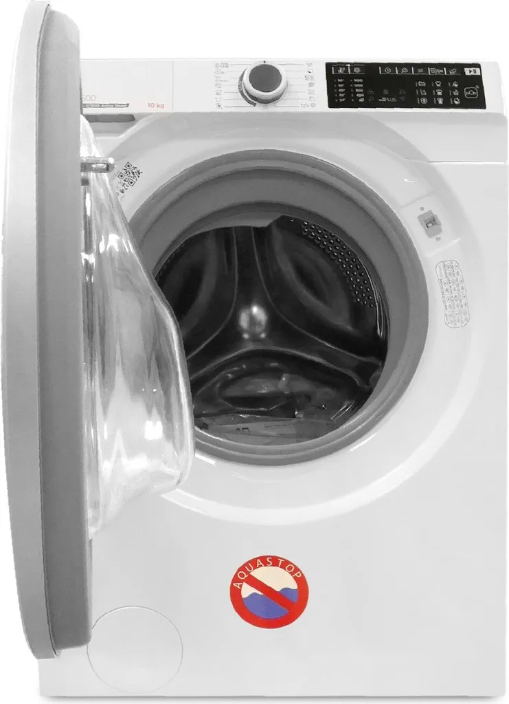 HOOVER Waschmaschine Frontlader HWQ 610AMBS/1-S 10kg 1600 U/min 8 HOOVER Waschmaschine Frontlader HWQ 610AMBS/1-S 10kg 1600 U/min – Bild 6