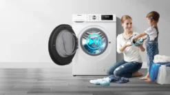 Hisense WFQA7014EVJM Waschmaschinen - Weiß - Frontlader 7kg 1400 U/Min Dampffunktion -Hoovery Geschaft 97848a5b2ab58a2d27a7d1b9ab8864c1