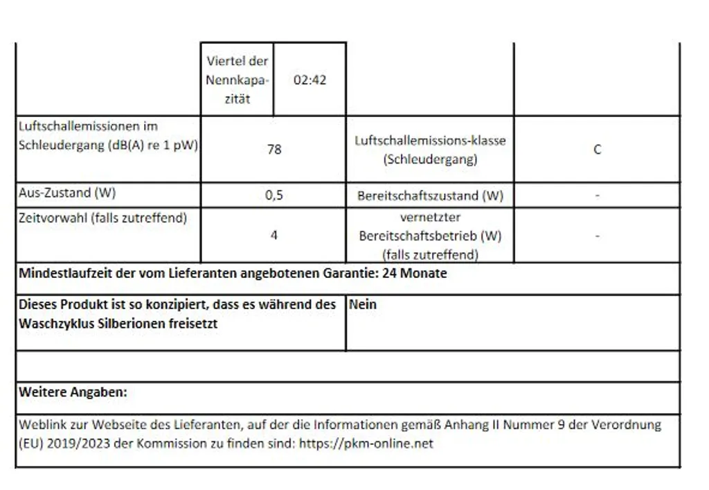PKM Waschmaschine Waschautomat Frontlader Vollwaschautomat 7kg WA7-E1214I 7 PKM Waschmaschine Waschautomat Frontlader Vollwaschautomat 7kg WA7-E1214I – Bild 5