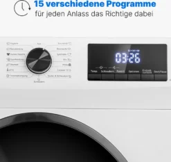 Bomann® Waschmaschine 8kg Mit Max. 1400 U/min - Effizienter, Leiser Und Langlebiger Invertermotor, 15 Waschprogrammen, Und Endzweitvorwahl, Washing Machine Mit Dampffunktion - WA 7185 13 Bomann® Waschmaschine 8kg Mit Max. 1400 U/min - Effizienter, Leiser Und Langlebiger Invertermotor, 15 Waschprogrammen, Und Endzweitvorwahl, Washing Machine Mit Dampffunktion - WA 7185 -Hoovery Geschaft 9dc172c9ab87444dd9855eb5c72e0fd2