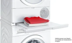 Bosch WTX87M00 Serie 8 Wärmepumpen-Trockner, 8 Kg, Sensitive Drying System Textilschonende Trommelstruktur, AutoDry Optimale Trocknung, AutoClean Automatische Flusenentfernung, Endezeitvorwahl -Hoovery Geschaft a4970a1b4fe4da62d681ab88c2571b55