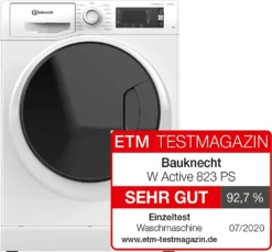 Waschmaschine Frontlader Bauknecht W ACTIVE 823 PS 8KG Weiß -Hoovery Geschaft aa084c7ef0835418077c733205e4fd1b