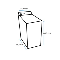 Exquisit Toplader Waschmaschine LTO1207-030C Weiss | 7,5 Kg Fassungsvermögen | Weiß -Hoovery Geschaft acd3361a8e6ec3ad09a2dd8bec5e5d2e