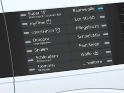 Siemens WD14U512 IQ500 Waschtrockner / 10 Waschen /6 Kg Trocknen / C / 1400 U/min / SpeedPack Wash + Dry / Outdoor Imprägnieren / IQdrive Motor 17 Siemens WD14U512 IQ500 Waschtrockner / 10 Waschen /6 Kg Trocknen / C / 1400 U/min / SpeedPack Wash + Dry / Outdoor Imprägnieren / IQdrive Motor -Hoovery Geschaft af1aad8b3ac0dd16bb49d3c7589e2302