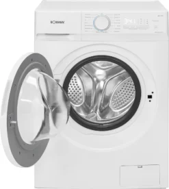 Bomann WA 7193 Waschmaschine, 9kg, 15 Waschprogramme, 1.400 U/min.(max), LED-Display, Kindersicherung, Hygiene Pro, Weiß -Hoovery Geschaft c4d8c7700f1220bdef168d8bea496851