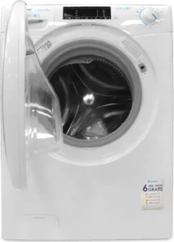 Candy Smart Pro CSO44 1285TE/2-S Waschmaschine / 8 Kg/Smarte Bedienung Mit Wi-Fi Und Bluetooth/Easy Iron – Dampffunktion/Symbolblende/Tiefe Nur 46,9 Cm, Weiß -Hoovery Geschaft ccc3feaad2271b4ccb0f93804fdff22a