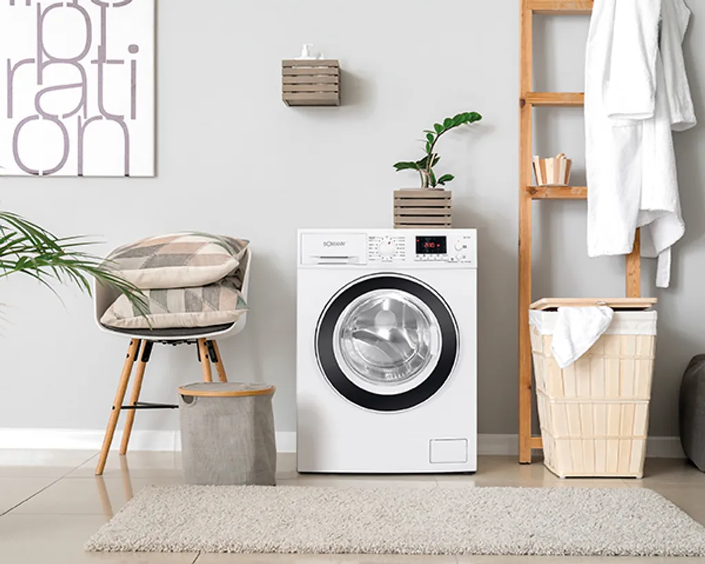 Bomann WA 7192 Waschmaschine Weiß, 9 Kg, 15 Waschprogramme, 1.400 U/min, LED-Display/Kontrollanzeigen, Frontlader 9 Bomann WA 7192 Waschmaschine Weiß, 9 Kg, 15 Waschprogramme, 1.400 U/min, LED-Display/Kontrollanzeigen, Frontlader – Bild 7