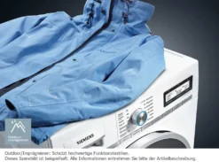 Siemens WD14U512 IQ500 Waschtrockner / 10 Waschen /6 Kg Trocknen / C / 1400 U/min / SpeedPack Wash + Dry / Outdoor Imprägnieren / IQdrive Motor 19 Siemens WD14U512 IQ500 Waschtrockner / 10 Waschen /6 Kg Trocknen / C / 1400 U/min / SpeedPack Wash + Dry / Outdoor Imprägnieren / IQdrive Motor -Hoovery Geschaft d2c5c27e09282623822d099f3caee68b