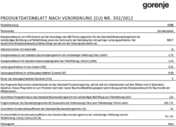 Gorenje DE 8B Kondenstrockner - Bis 8 Kg Fassungsvermögen - StableTech - AutoDrain - LED-Display - 16 Programme - Knitterschutz - Kindersicherung - Weiß -Hoovery Geschaft d6b142ad1eb4102c64cd8d289e0f5999
