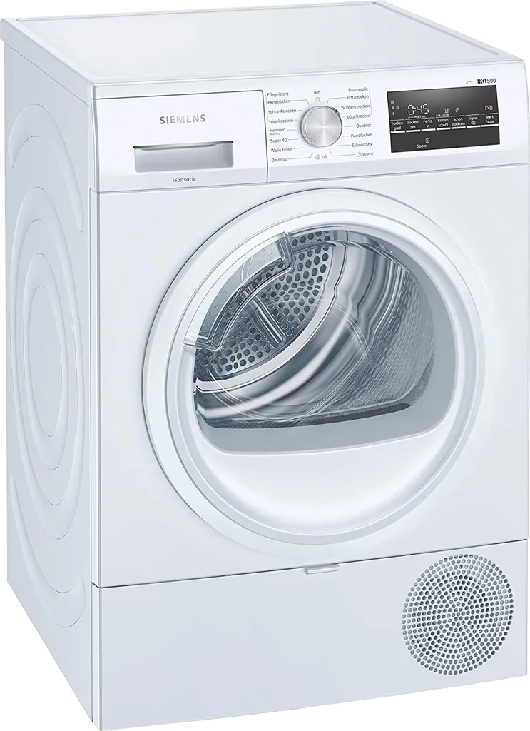 Siemens IQ500 WT47R440 Wärmepumpentrockner - Weiß 3 Siemens IQ500 WT47R440 Wärmepumpentrockner - Weiß