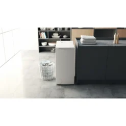 Bauknecht WAT Prime 550 SD N Toplader-Waschmaschine / 5,5 Kg / 1000 UpM/Kurz 15 /Startzeitvorwahl/leise Mit 60dB/ Mehrfachwasserschutz +/Kurz-Taste, Weiß -Hoovery Geschaft d8daa7ec85f99390d8b66a39da56bcb0