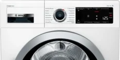 Bosch WTX87M00 Serie 8 Wärmepumpen-Trockner, 8 Kg, Sensitive Drying System Textilschonende Trommelstruktur, AutoDry Optimale Trocknung, AutoClean Automatische Flusenentfernung, Endezeitvorwahl -Hoovery Geschaft d9b430c2c6b8d0e5832262c74d28c482