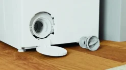 Privileg PWT E71253P N (DE) Toplader Waschmaschine / 7 Kg / 1152 UpM/Soft-Opening/Kurz 45‘/Startzeitvorwahl/Wolle-Programm/Wasserschutz/Bügelleicht-Option/Kindersicherung Weiß [ -Hoovery Geschaft dd13e15111a25c82fb02dde0647613c0