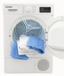 Telefunken T-12-300-W Wärmepumpentrockner / 7kg / / Knitterschutz/Reversierende Trommelbewegungen / 15 Programme -Hoovery Geschaft e63609fb3299dac846bd7674d27090c7