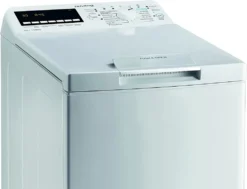 Privileg PWT E71253P N (DE) Toplader Waschmaschine / 7 Kg / 1152 UpM/Soft-Opening/Kurz 45‘/Startzeitvorwahl/Wolle-Programm/Wasserschutz/Bügelleicht-Option/Kindersicherung Weiß [ -Hoovery Geschaft e7d4c465613c1eebebbb218ce346ec27
