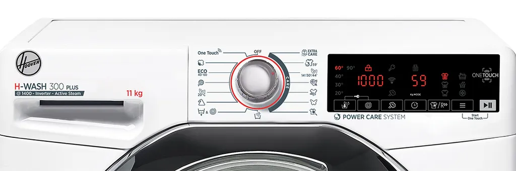 HOOVER WASCHMASCHINE H-WASH 300 Plus H3WS411TAMCE/1-S 11kg NFC 4 HOOVER WASCHMASCHINE H-WASH 300 Plus H3WS411TAMCE/1-S 11kg NFC – Bild 2