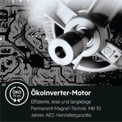 AEG L7WEF80600 Waschtrockner / 10 Kg Waschen / 6 Kg Trocknen / E / Energiesparend / Nachlegefunktion / ProSteam - Auffrischfunktion / Kindersicherung / 1600 U/min [] -Hoovery Geschaft f091accce24d902cb99e77d2e6ab06ac