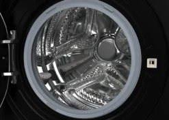 Sharp ES-W814IAB1-DE Waschmaschine (8 Kg / 1400 U/Min) Mit LED Display, Inverter Motor, Überlaufschutz Und AquaStop (schwarz) -Hoovery Geschaft f44a210664aeb40759dc0ecf231b5fd1